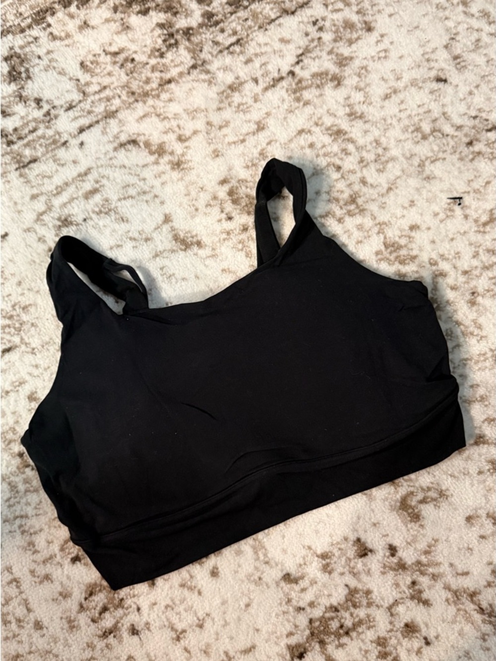 Nike Black Seamless Low-Impact Sports Bra